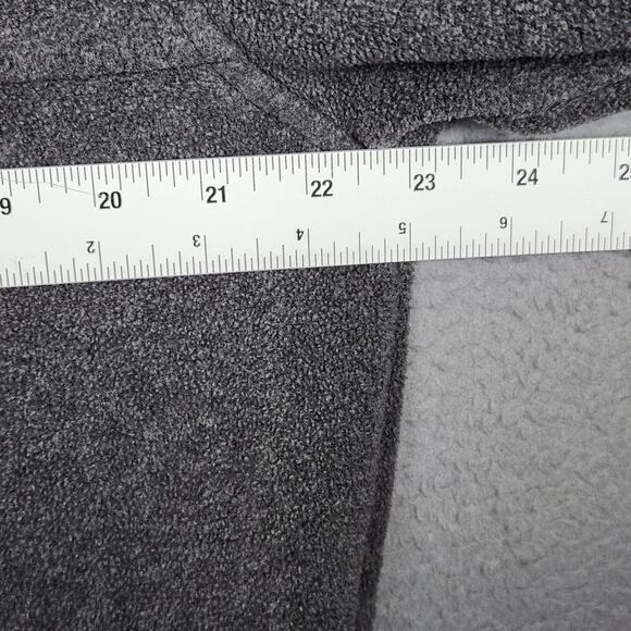 Vintage Iowa Hawkeyes Pullover Mens Gray NCAA College Quarter Zip Fleece 2000s - Picture 3 of 15